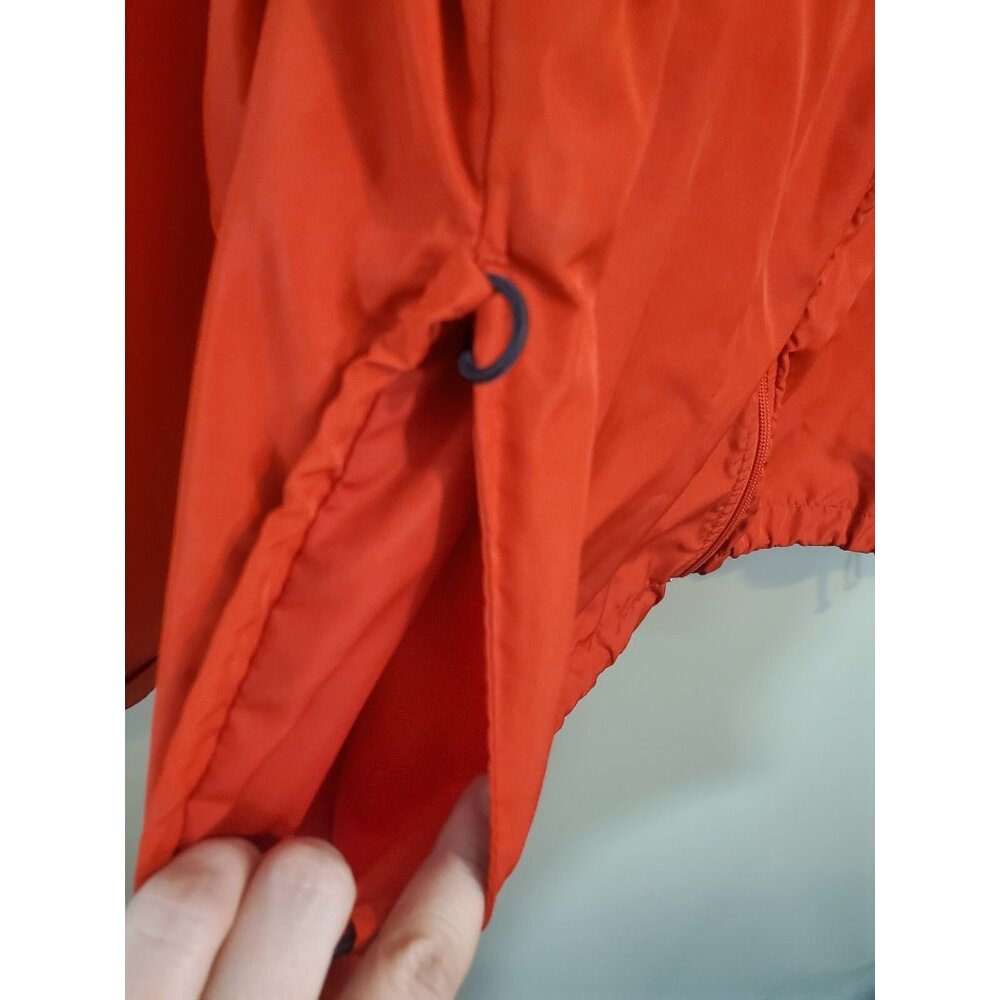 Eddie Bauer Red Lightweight Nylon Jacket Sz L Gorpcore Outdoors Hiking Camping - Picture 7 of 12